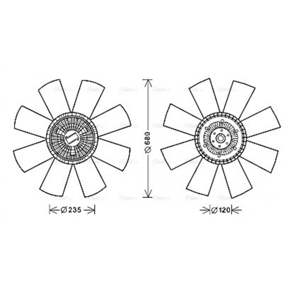 Image for AVA Cooling - Fan Clutch