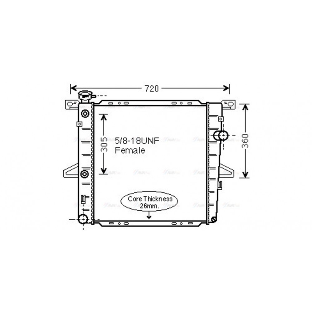 Image for AVA Cooling - Radiator