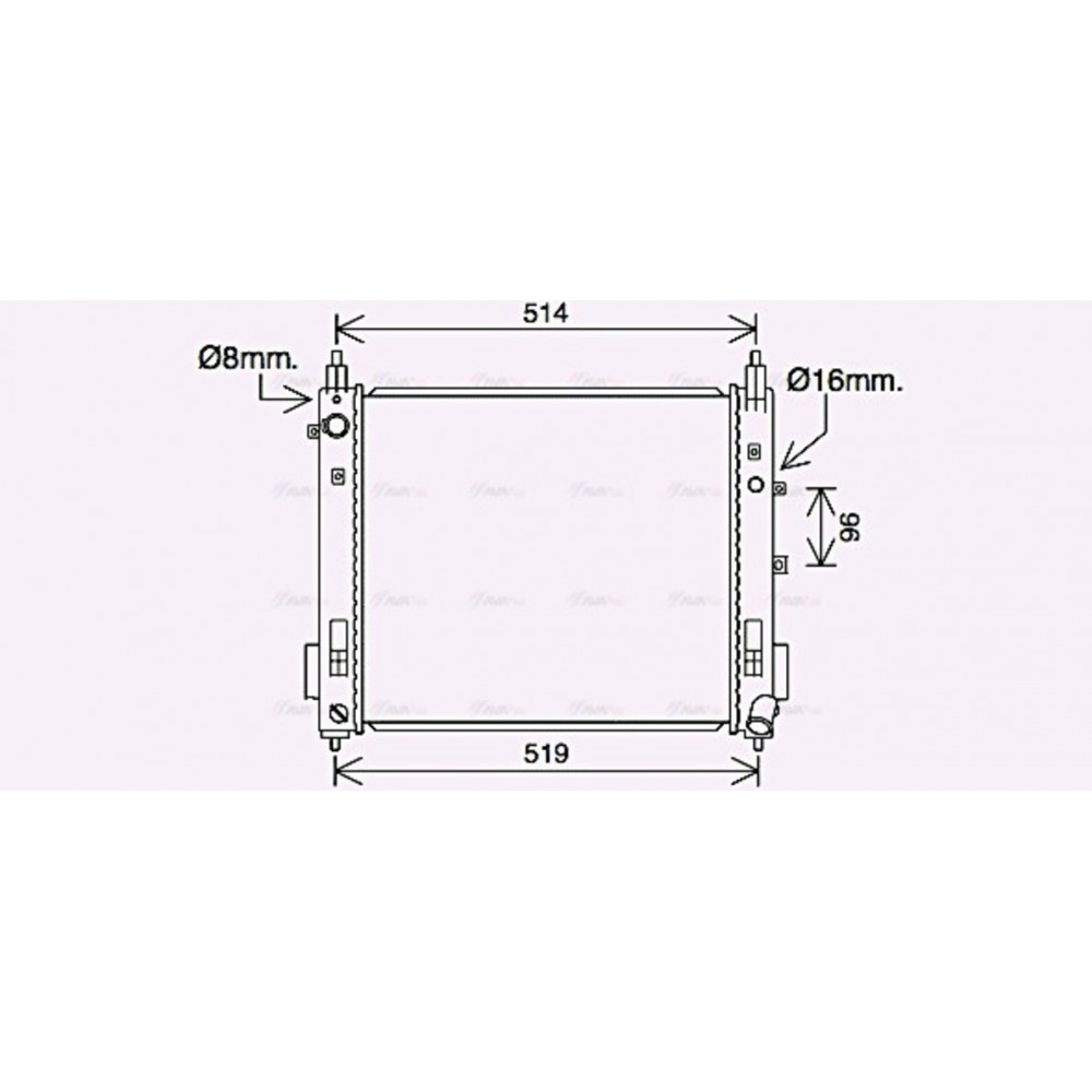 Image for AVA Cooling - Radiator