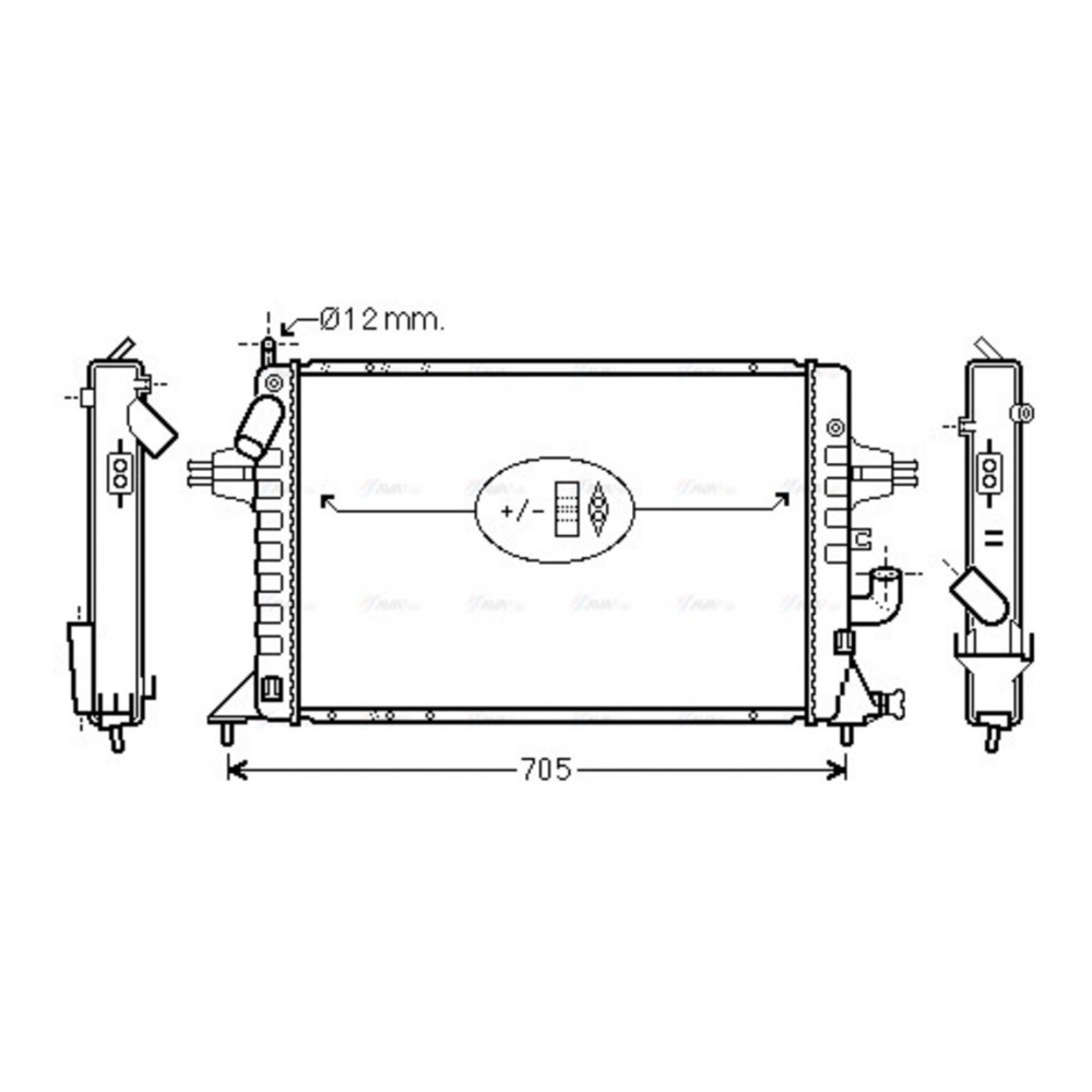 Image for AVA Cooling - Radiator