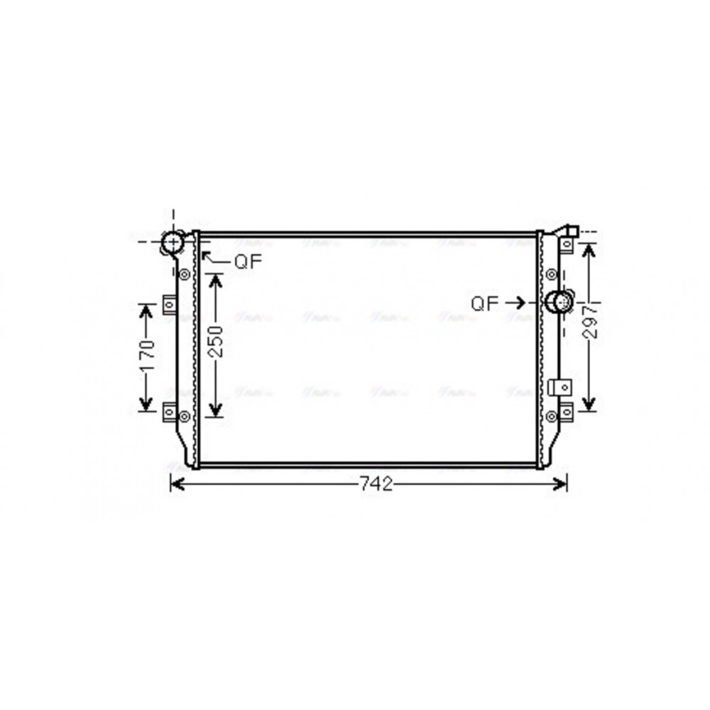 Image for AVA Cooling - Radiator