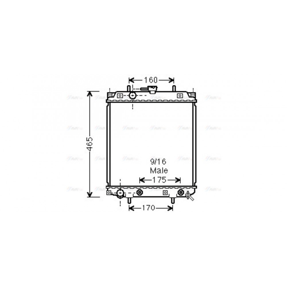 Image for AVA Cooling - Radiator