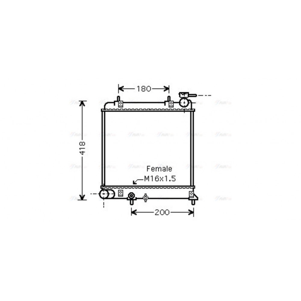 Image for AVA Cooling - Radiator