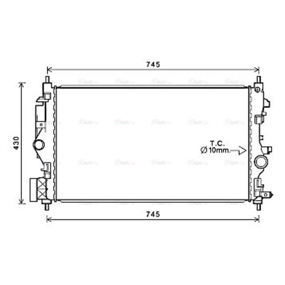 Image for AVA Cooling - Radiator