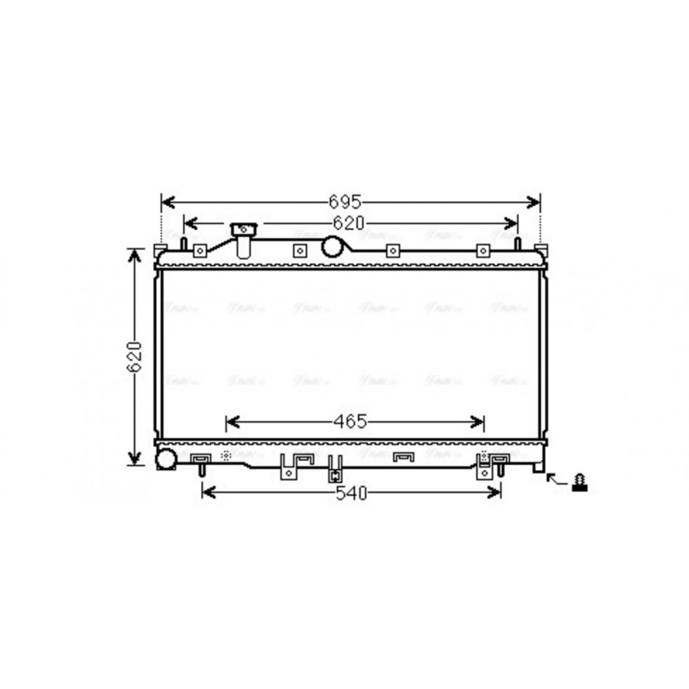 Image for AVA Cooling - Radiator