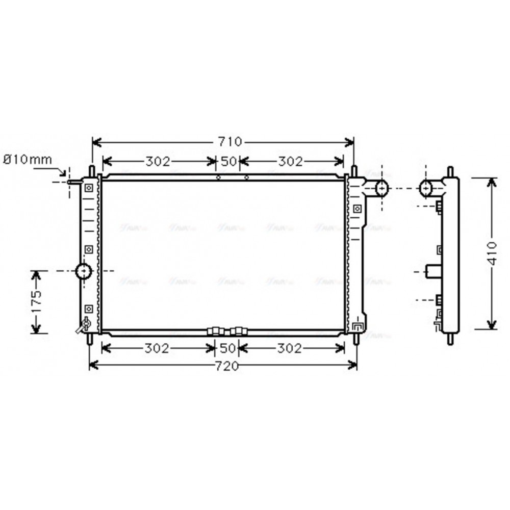 Image for AVA Cooling - Radiator