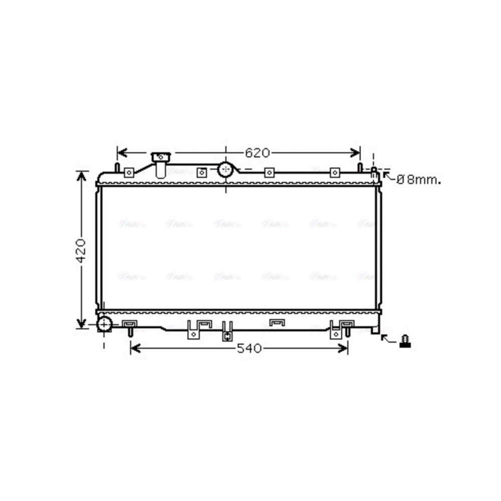 Image for AVA Cooling - Radiator