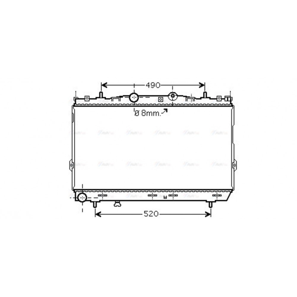 Image for AVA Cooling - Radiator