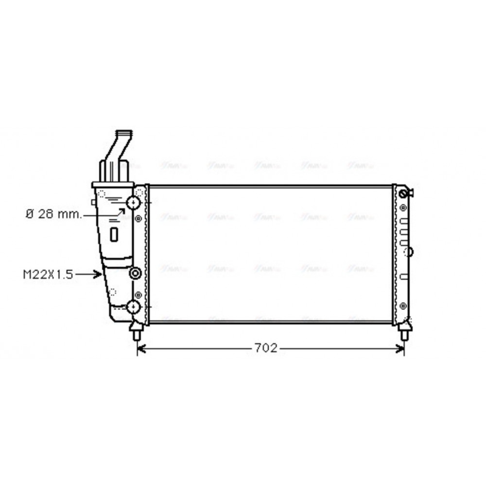 Image for AVA Cooling - Radiator