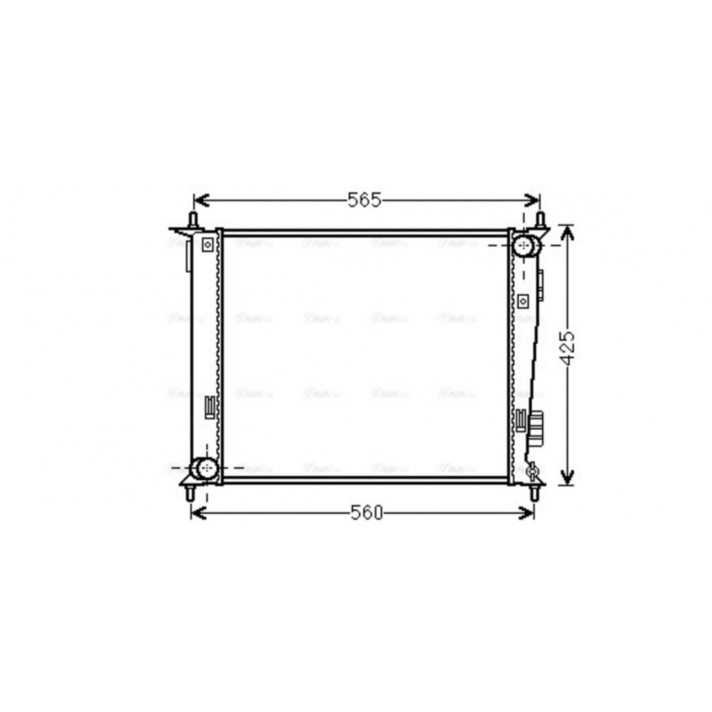 Image for AVA Cooling - Radiator