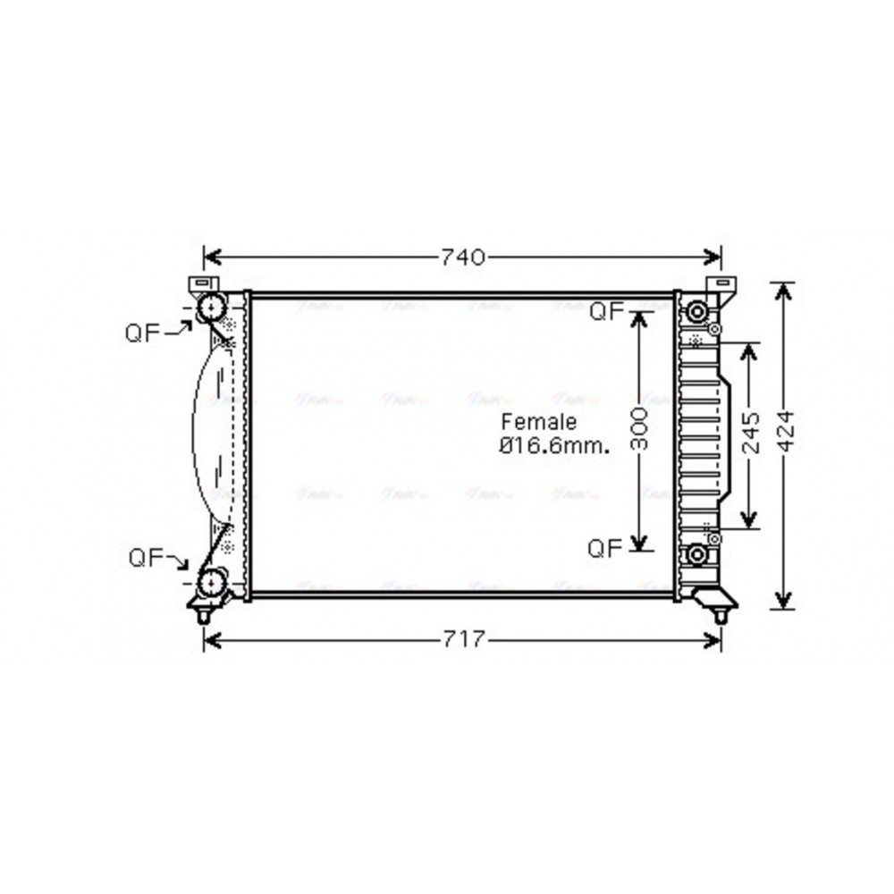 Image for AVA Cooling - Radiator