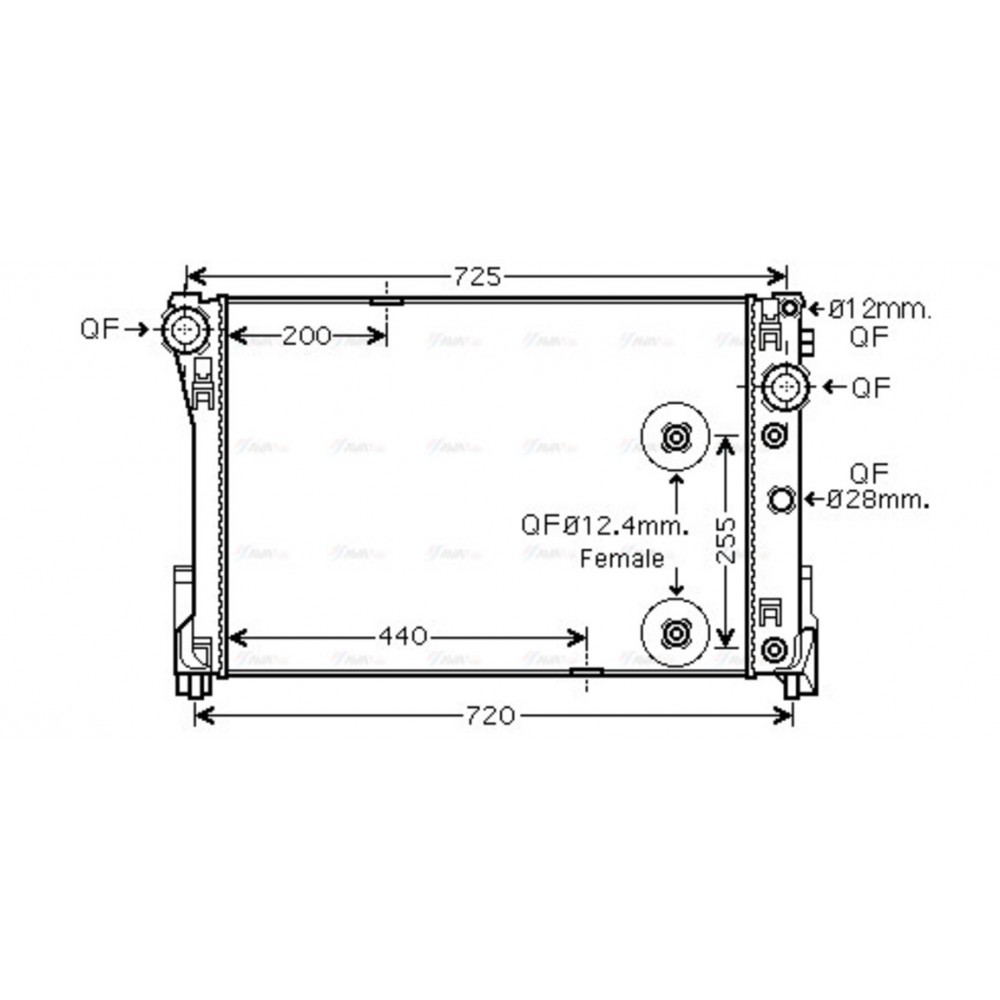 Image for AVA Cooling - Radiator