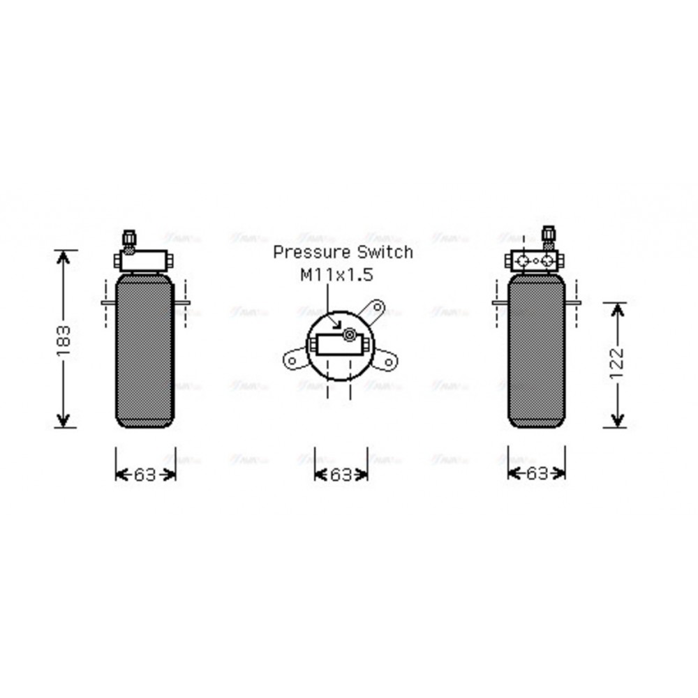 Image for AVA Cooling - Receiver Dryer