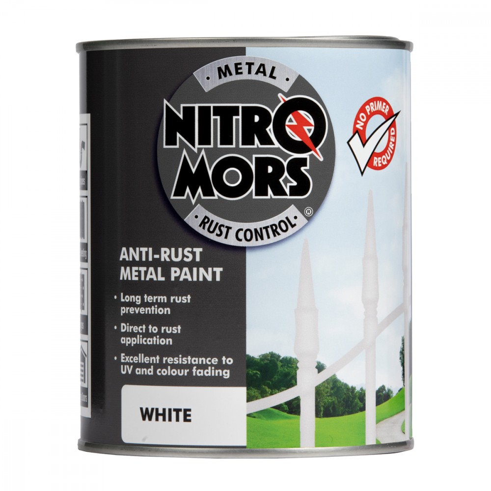 Image for Nitromors Brushable Smooth Metal Paint W