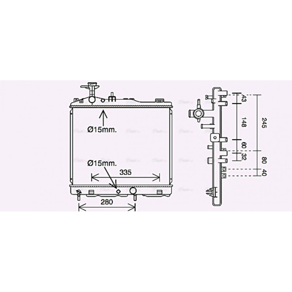 Image for AVA Cooling - Radiator