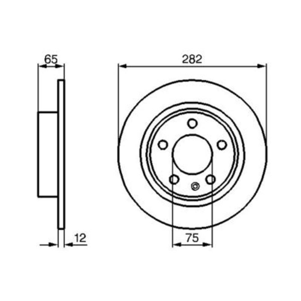 Image for Bosch Brake disc BD790