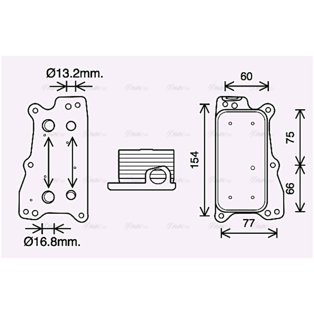 Image for AVA Cooling - Oil Cooler