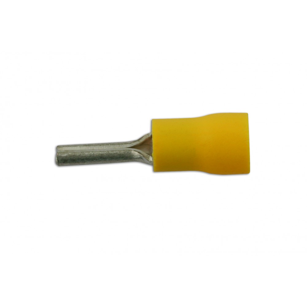 Image for Connect 30225 Yellow Pin Terminal 14mm Pk 100