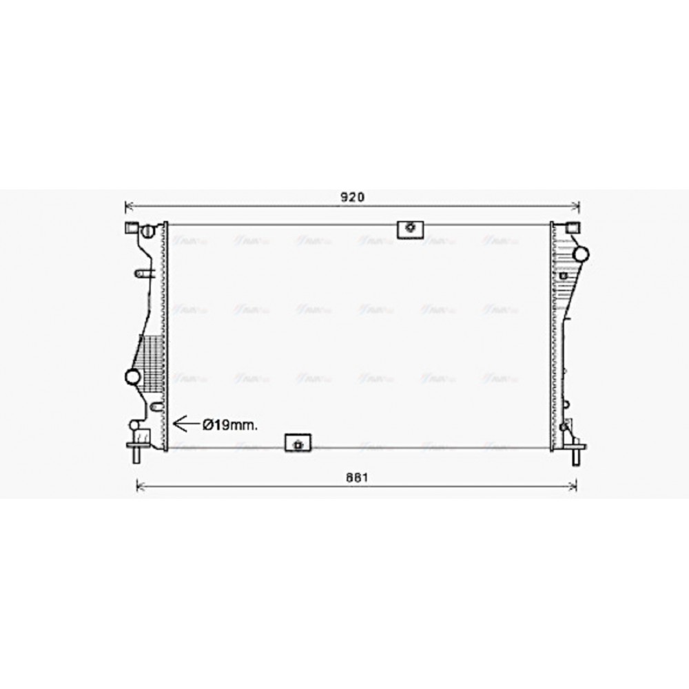 Image for AVA Cooling - Radiator