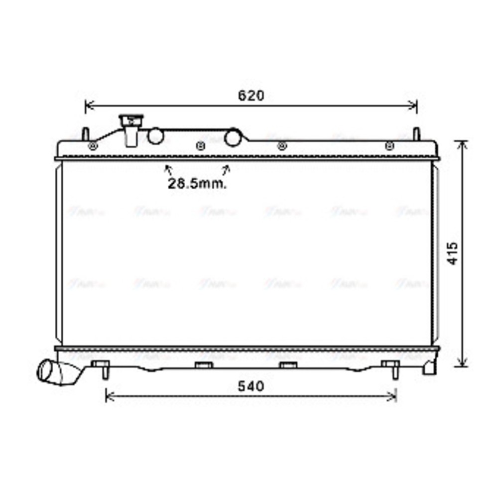 Image for AVA Cooling - Radiator