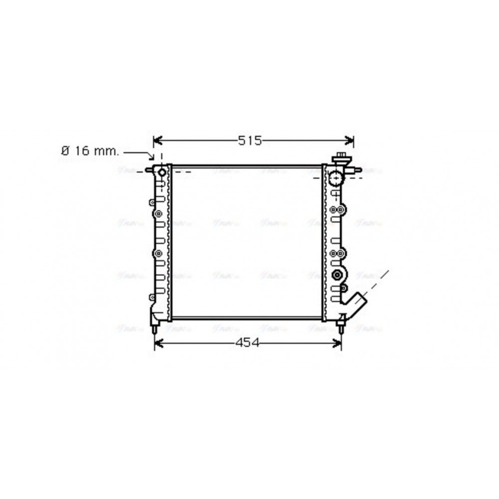 Image for AVA Cooling - Radiator