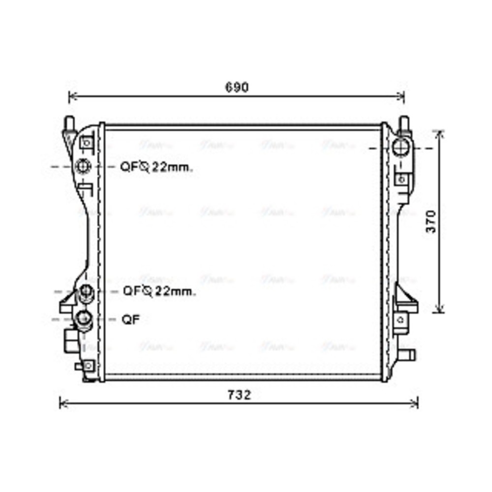 Image for AVA Cooling - Radiator