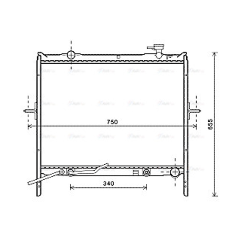 Image for AVA Cooling - Radiator