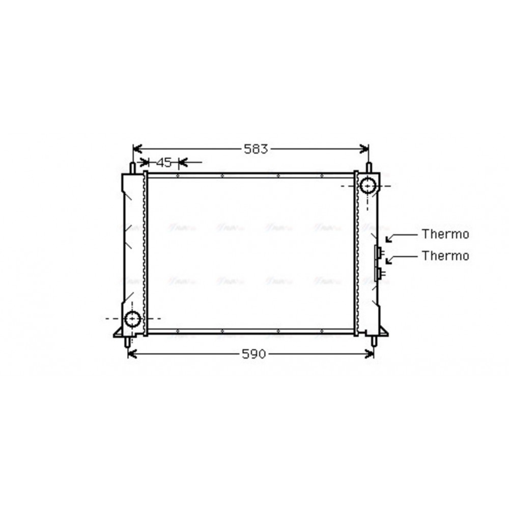 Image for AVA Cooling - Radiator