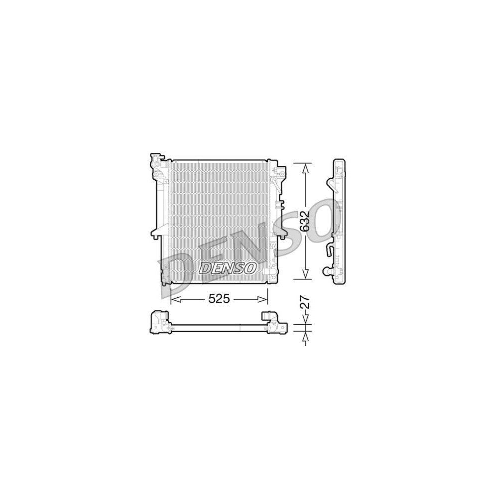 Image for Denso Radiator DRM45035