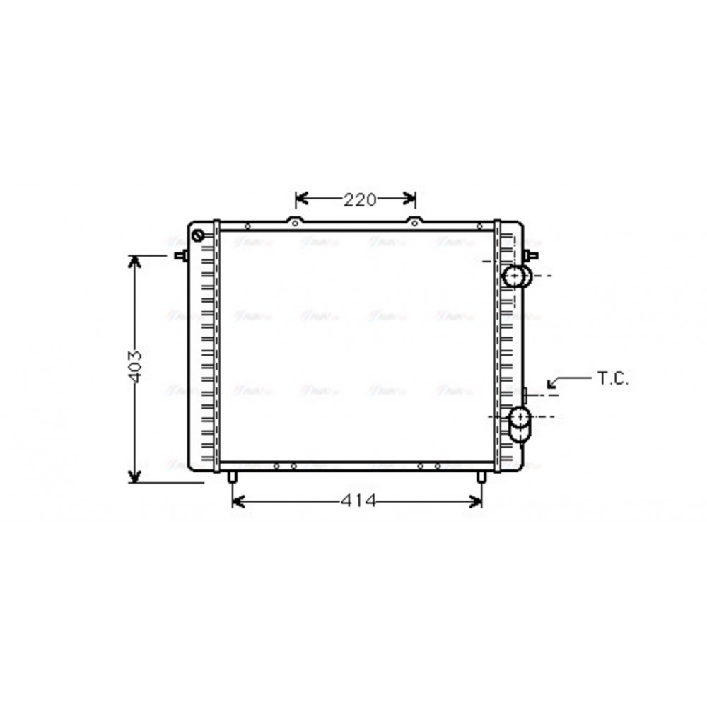 Image for AVA Cooling - Radiator