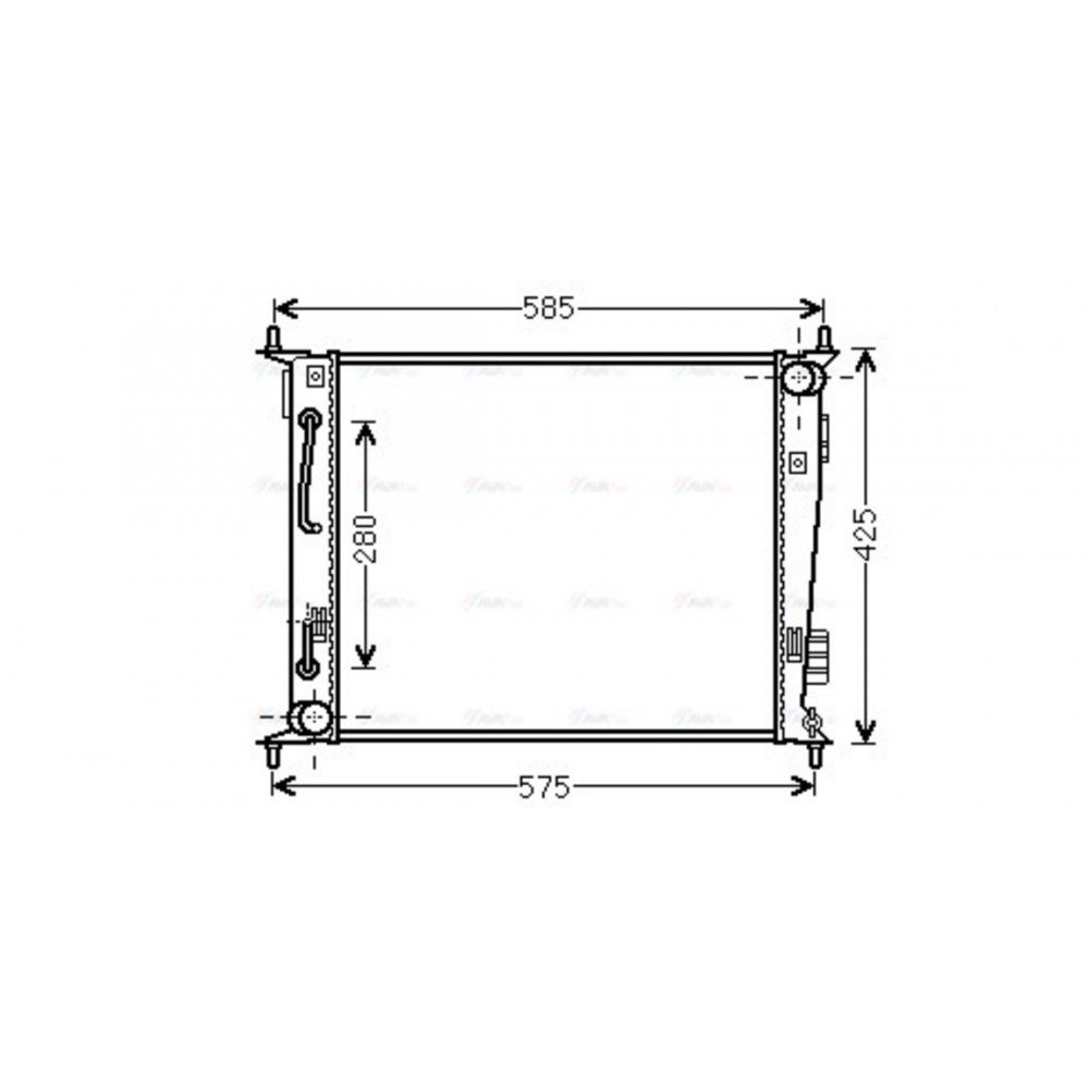 Image for AVA Cooling - Radiator