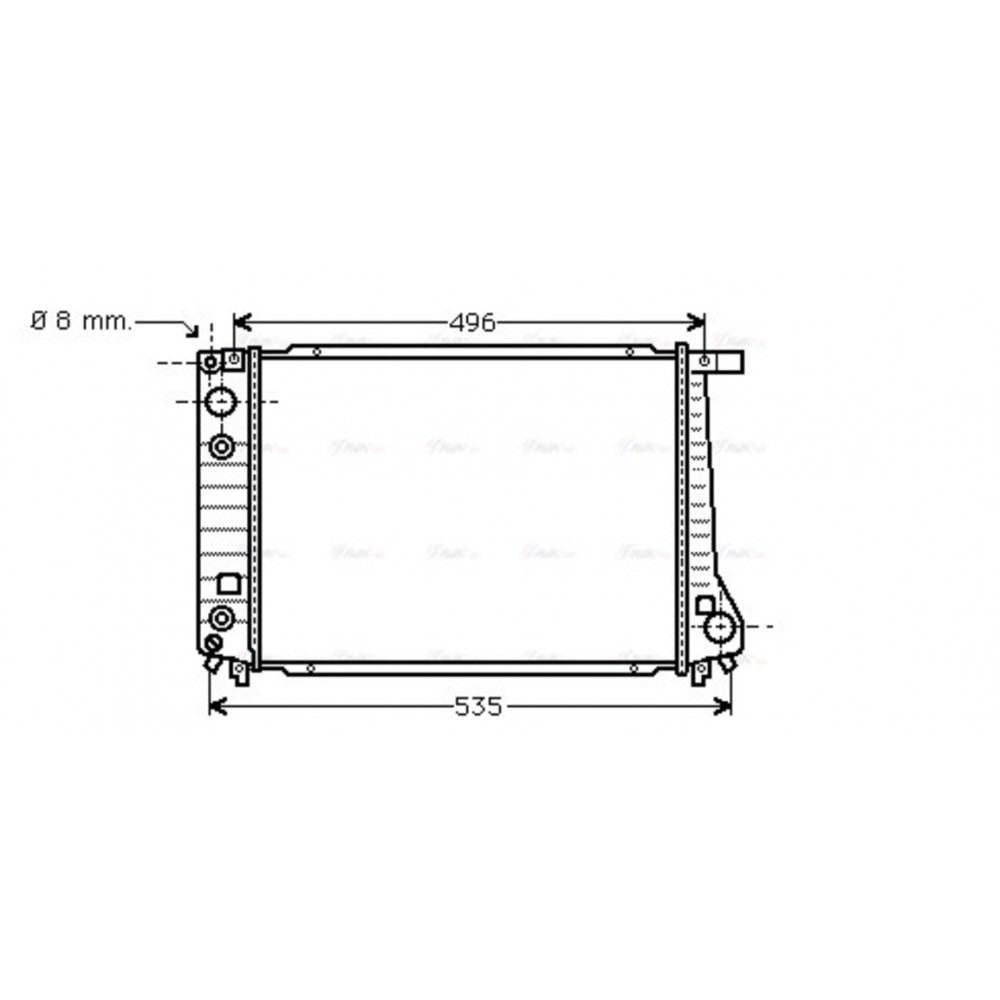 Image for AVA Cooling - Radiator