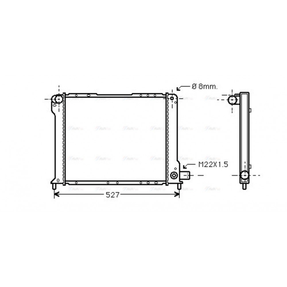 Image for AVA Cooling - Radiator