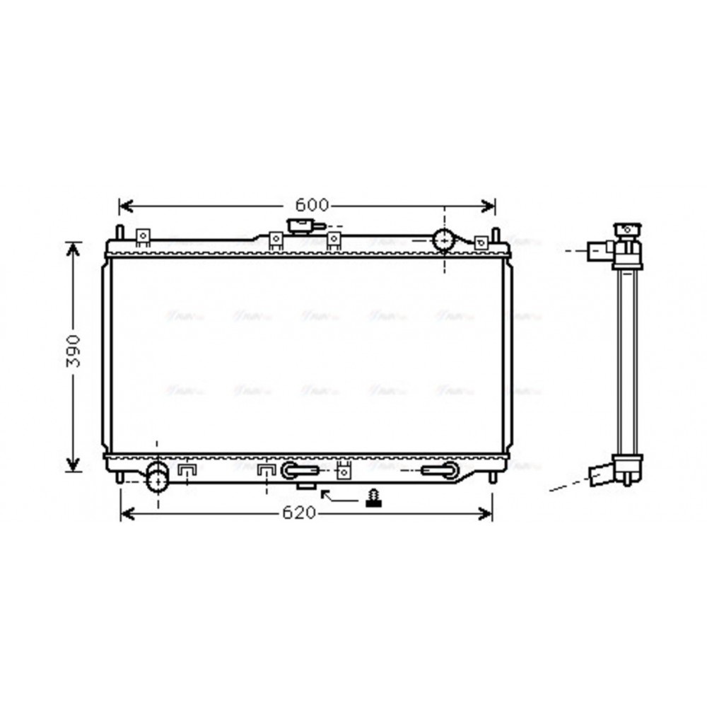 Image for AVA Cooling - Radiator