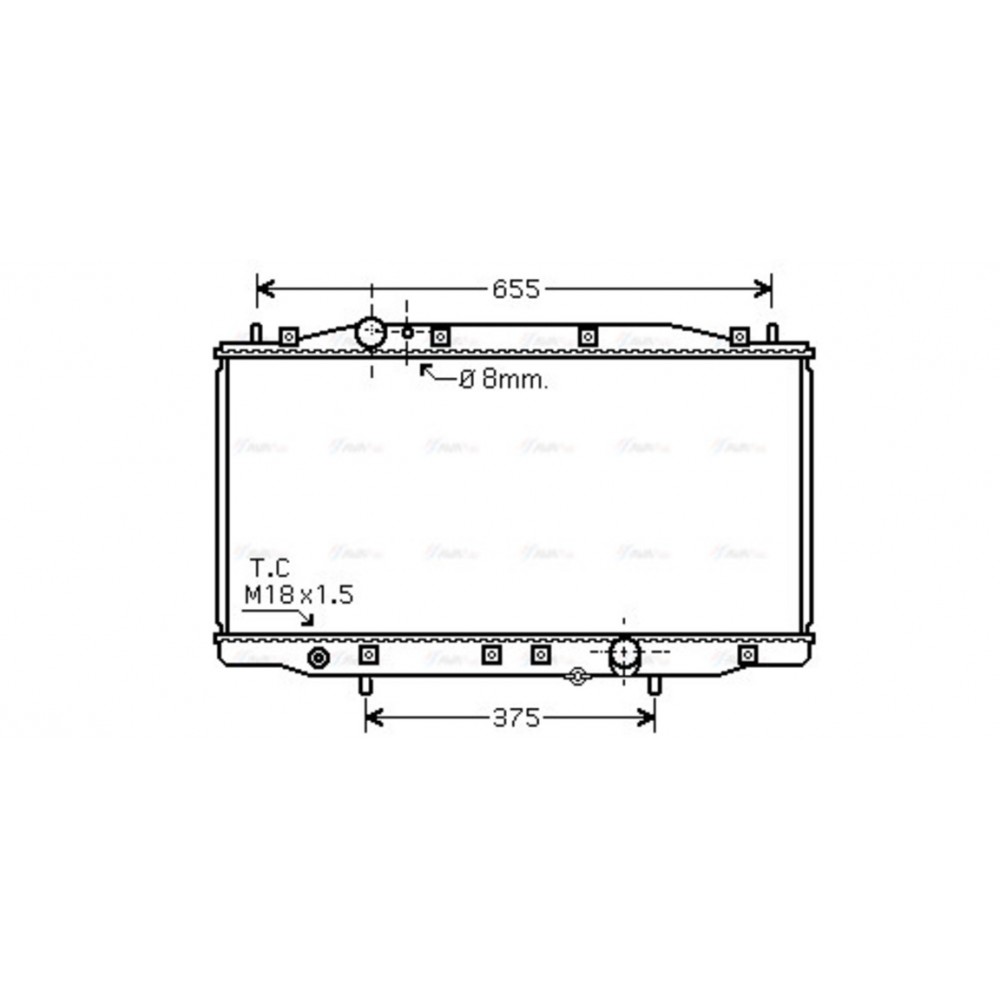 Image for AVA Cooling - Radiator