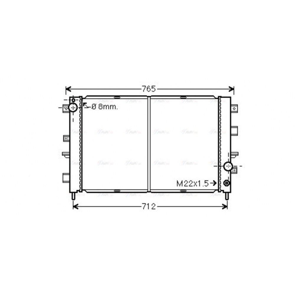 Image for AVA Cooling - Radiator