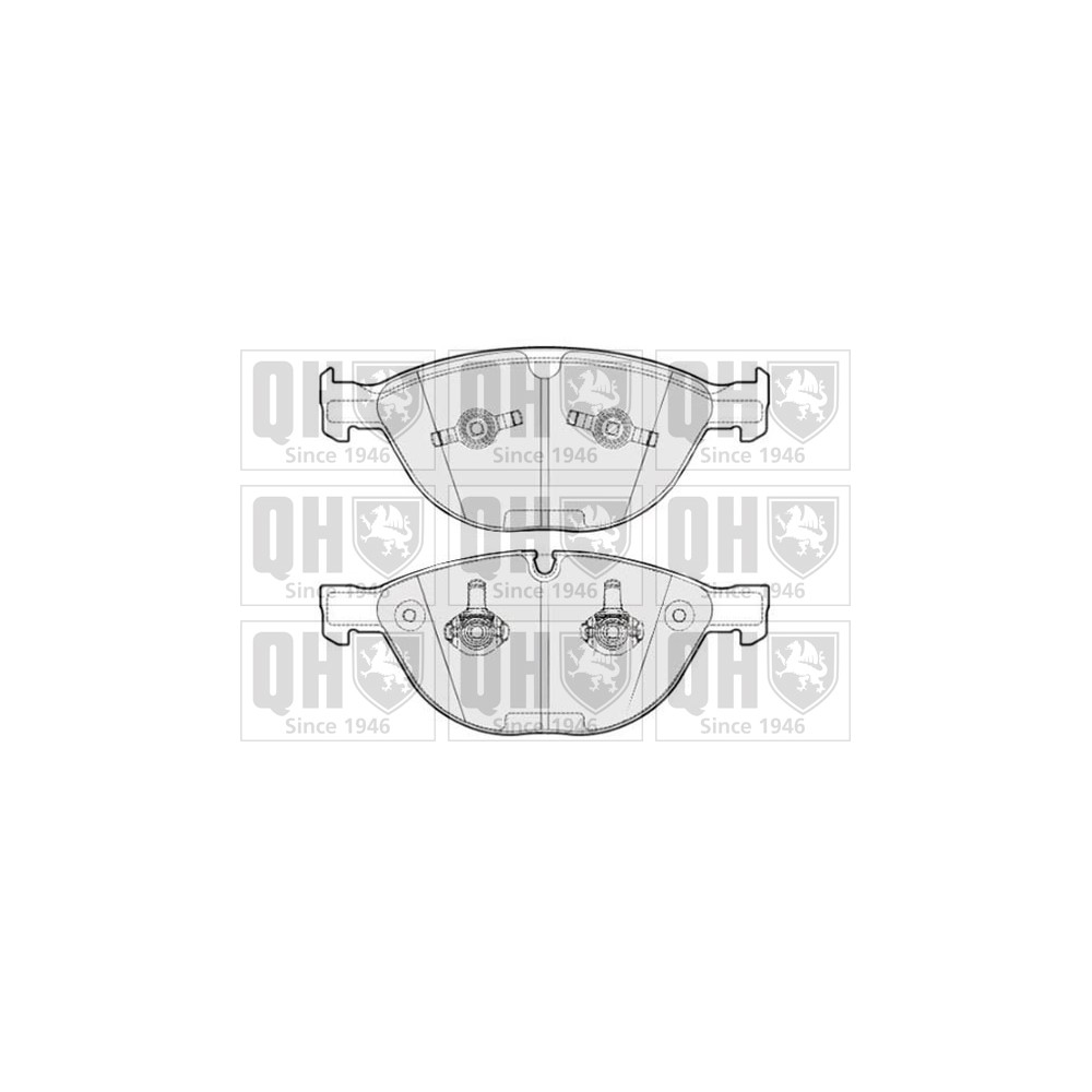 Image for QH BP1758 BRAKE PAD SET