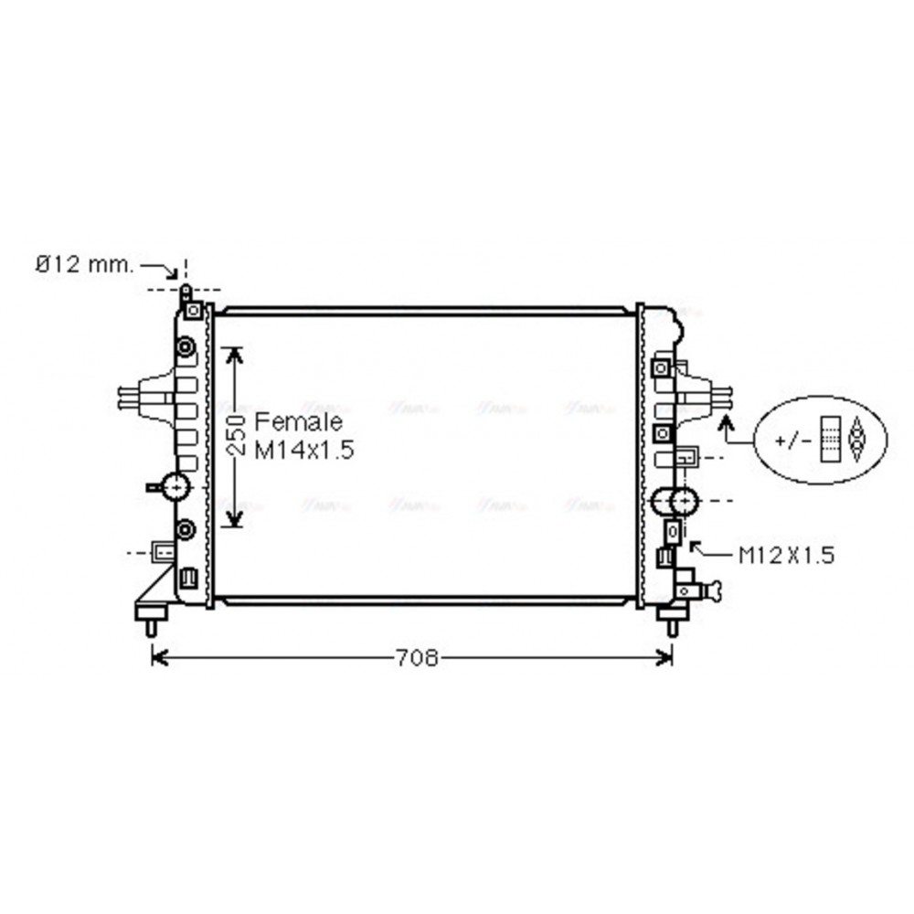 Image for AVA Cooling - Radiator