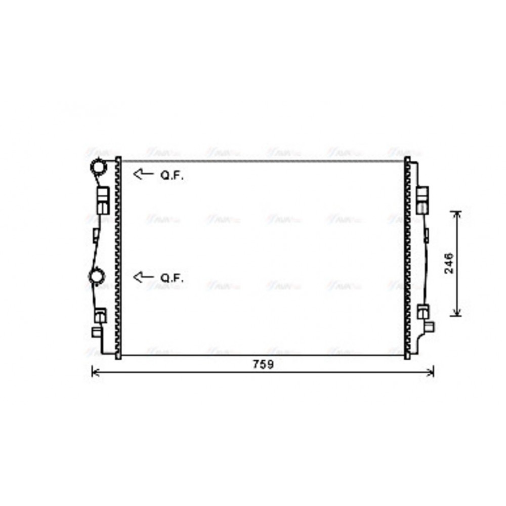 Image for AVA Cooling - Radiator