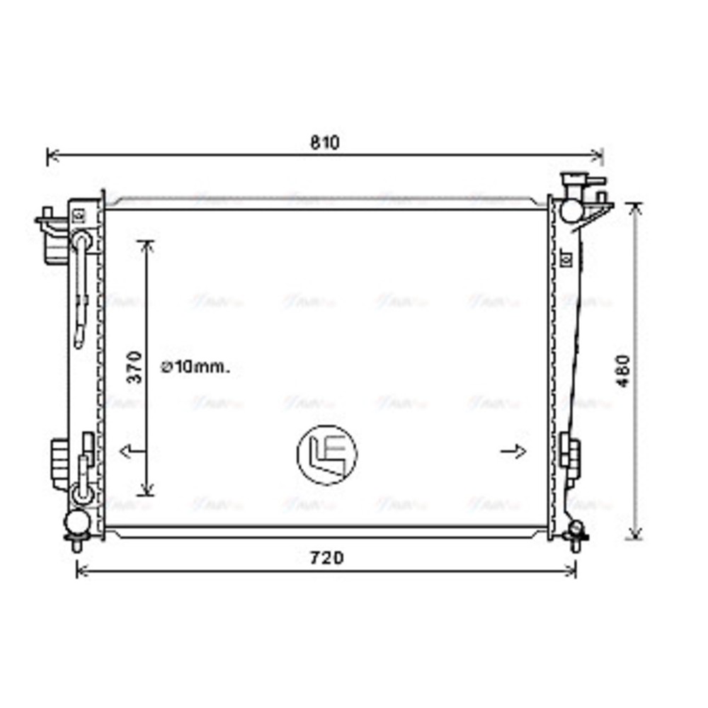 Image for AVA Cooling - Radiator