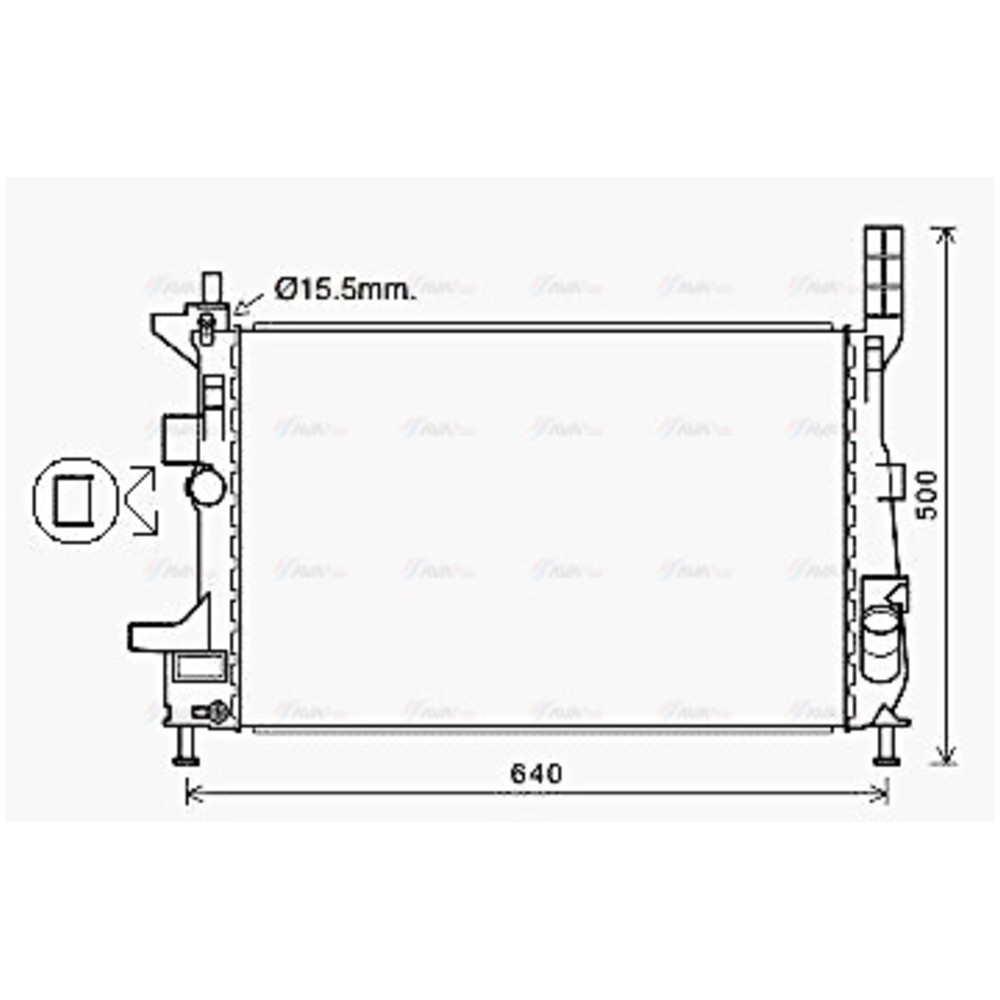 Image for AVA Cooling - Radiator