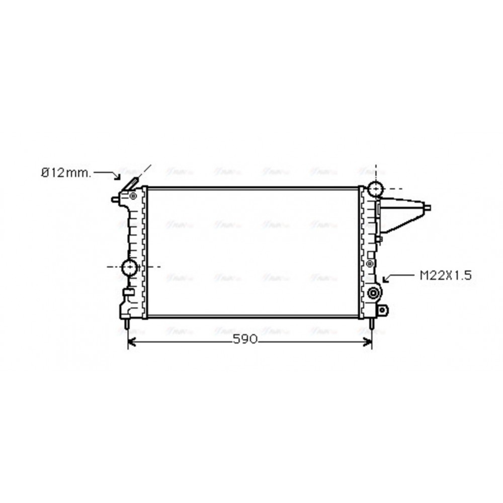 Image for AVA Cooling - Radiator