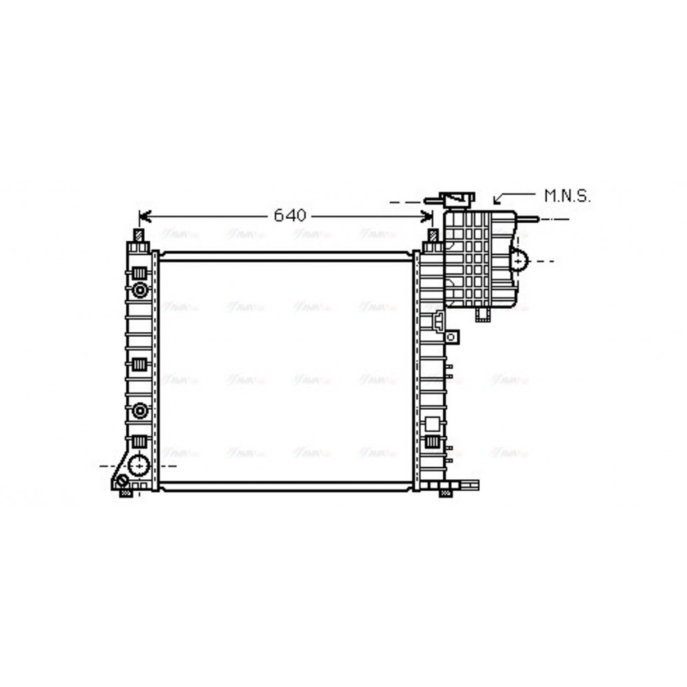 Image for AVA Cooling - Radiator