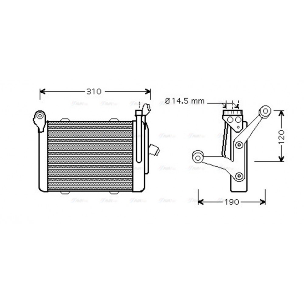 Image for AVA Cooling - Oil Cooler