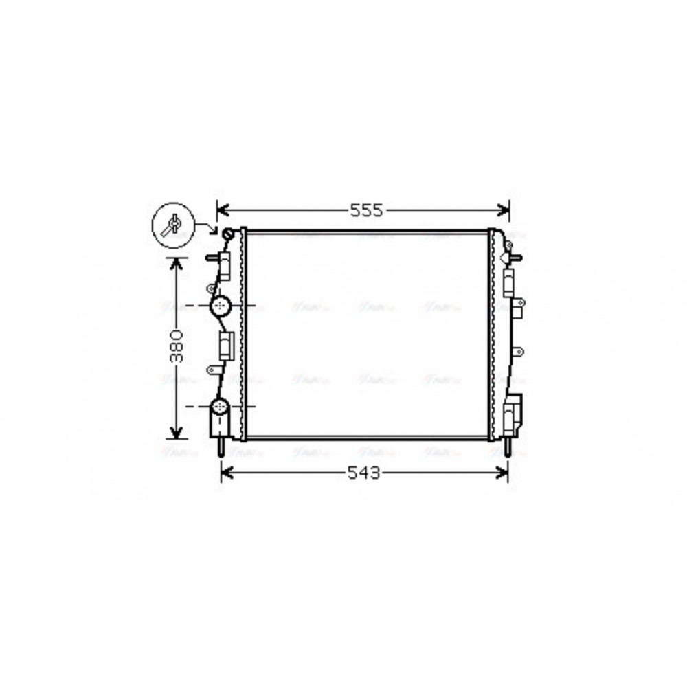 Image for AVA Cooling - Radiator