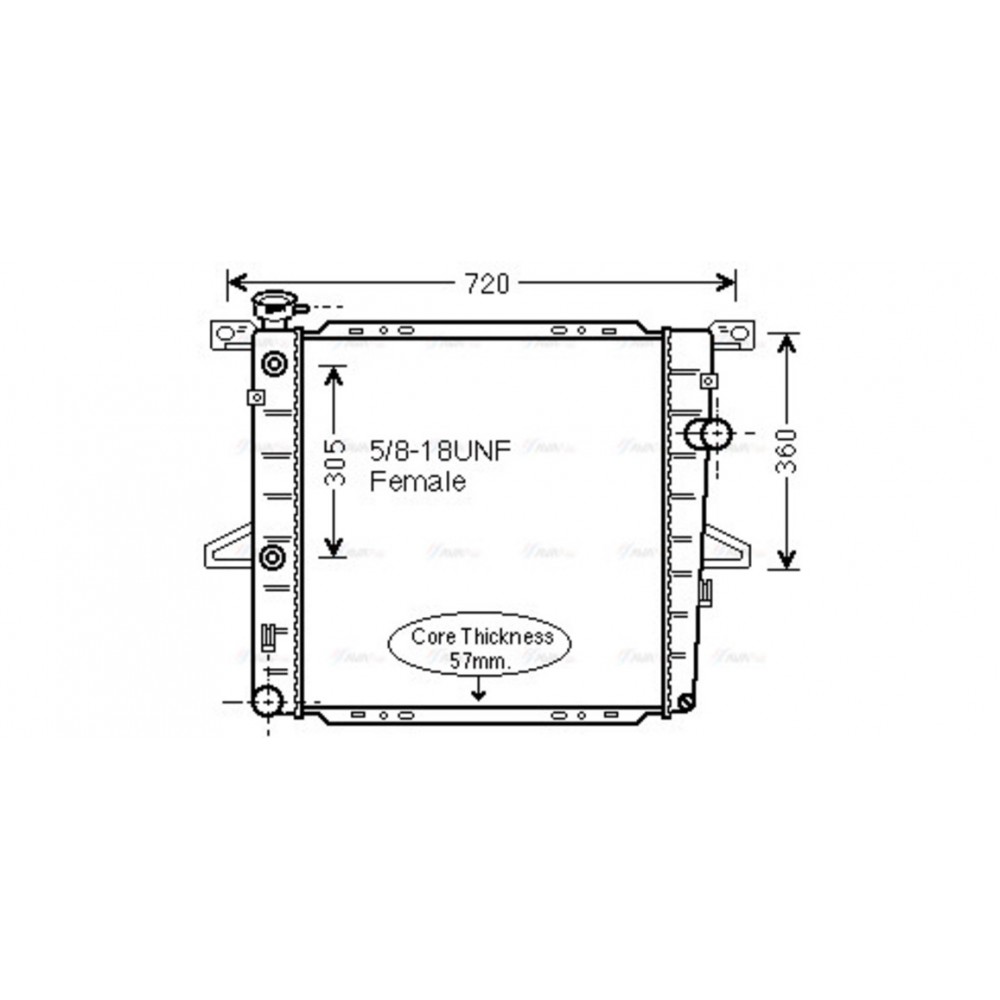 Image for AVA Cooling - Radiator