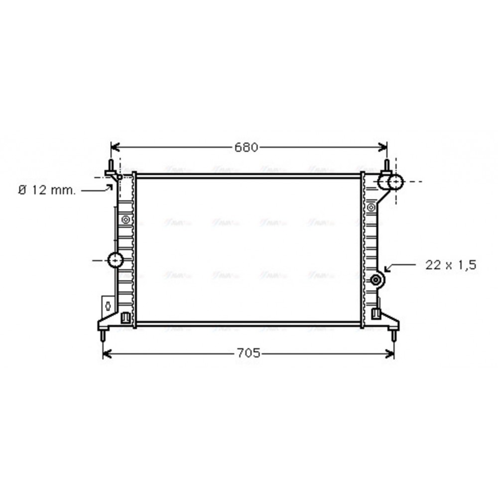 Image for AVA Cooling - Radiator