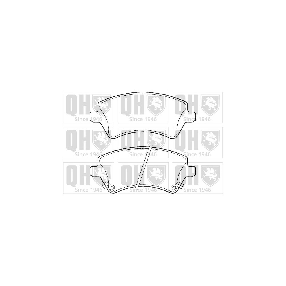 Image for QH BP1347 Brake Pad Set