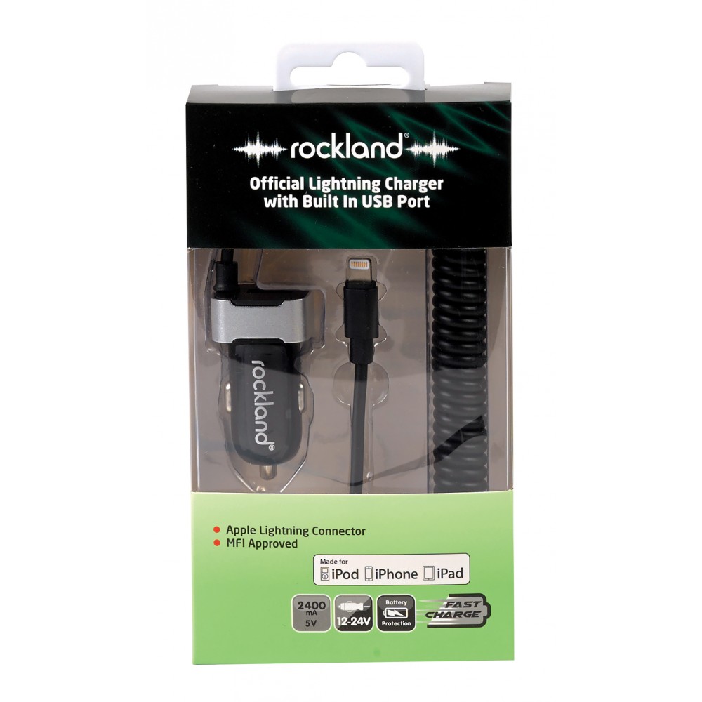 Image for Rockland RLC006 Official Lightning Charger with Built in USB Port