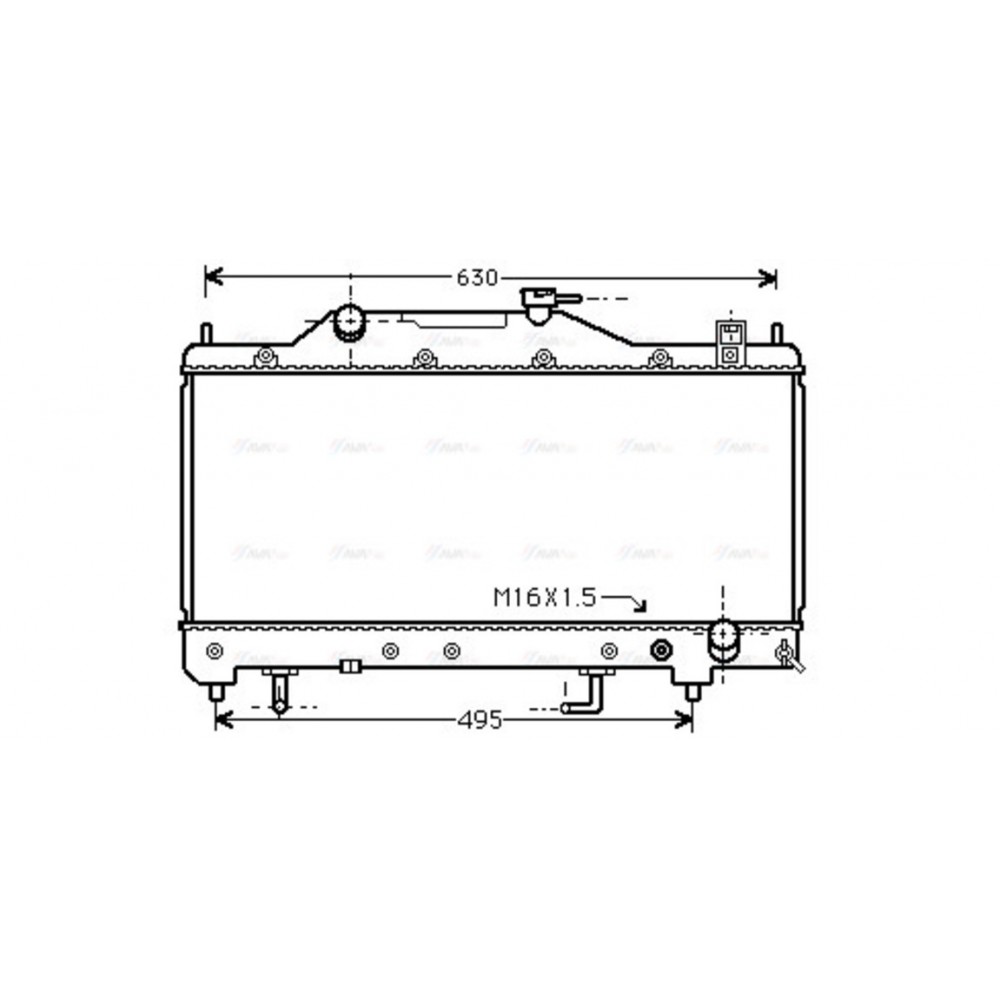 Image for AVA Cooling - Radiator